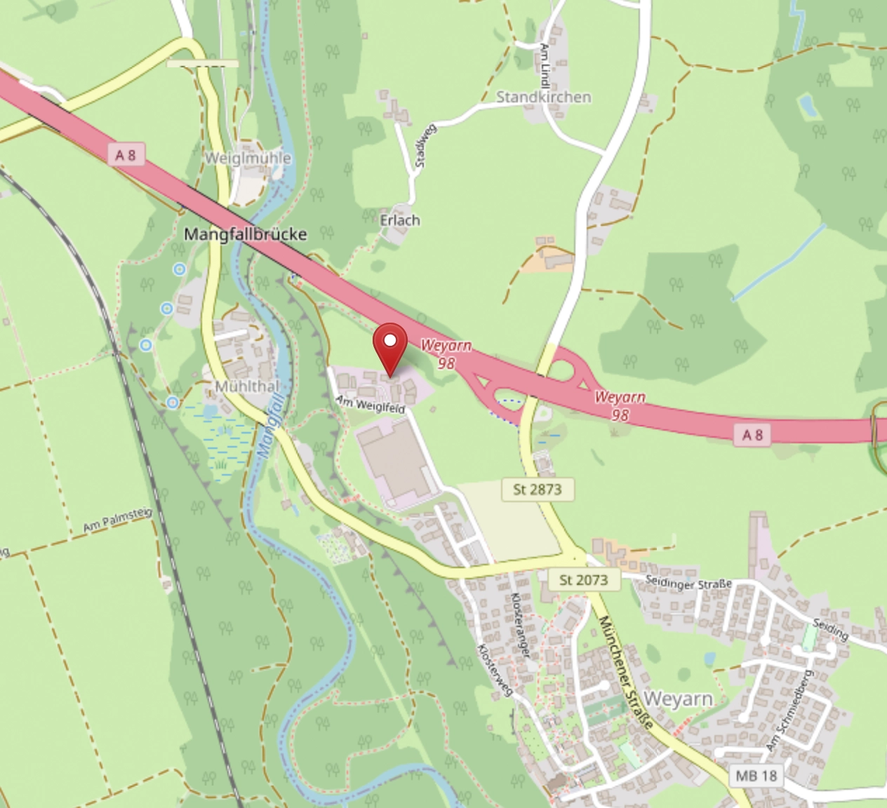 Karte Adresse SBS Weyarn